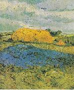 Vincent Van Gogh Barn on a rainy day USA oil painting artist